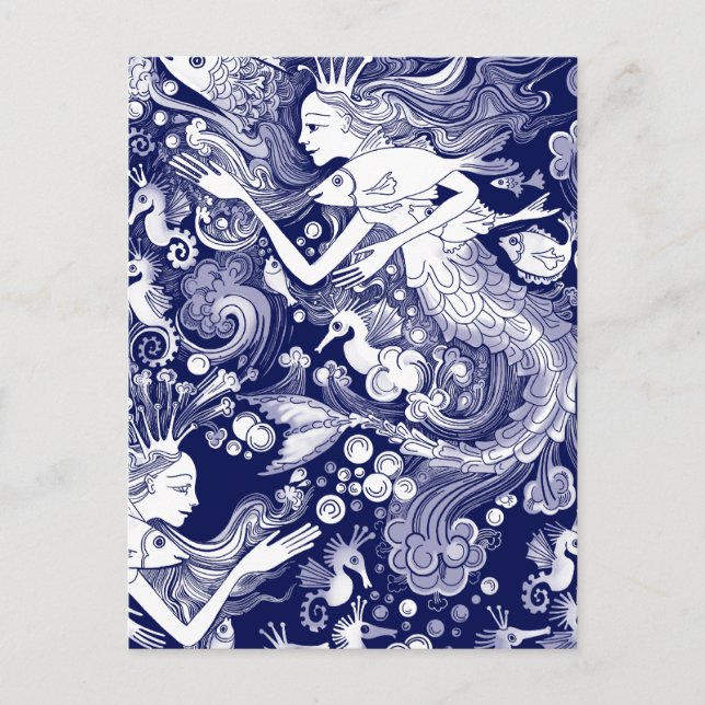 Postal Reino del Seahorse (Anverso)