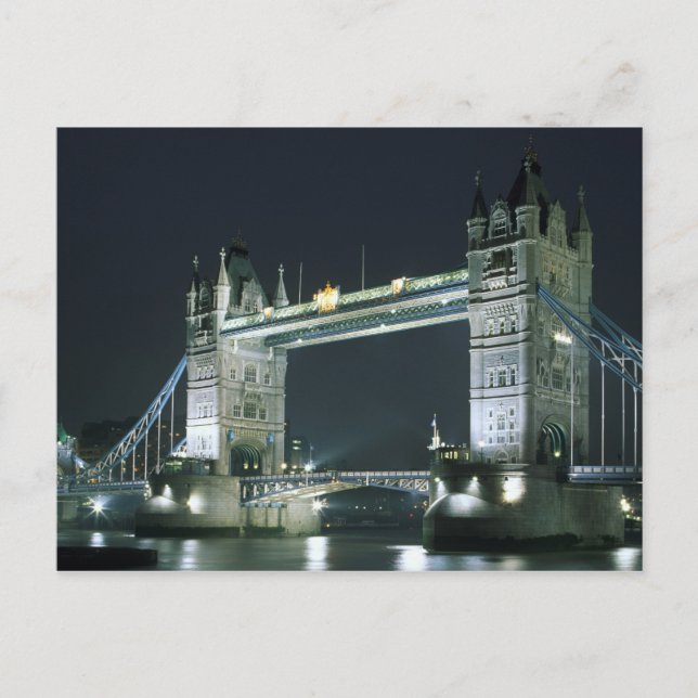 Postal Reino Unido, Inglaterra, Londres, Tower Bridge. (Anverso)
