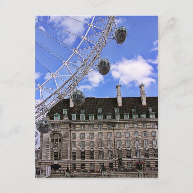 Postal (Reino Unido) LONDON EYE opina Postcard (Anverso)