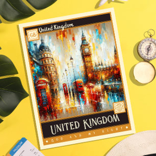 Postal Reino Unido   Pintura de época