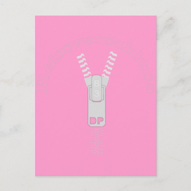 Postal Reissverschluss (Anverso)