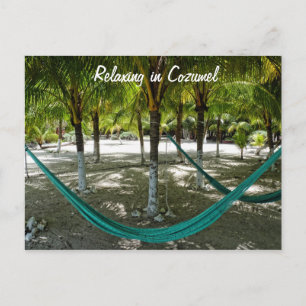 Postal Relajación en Cozumel