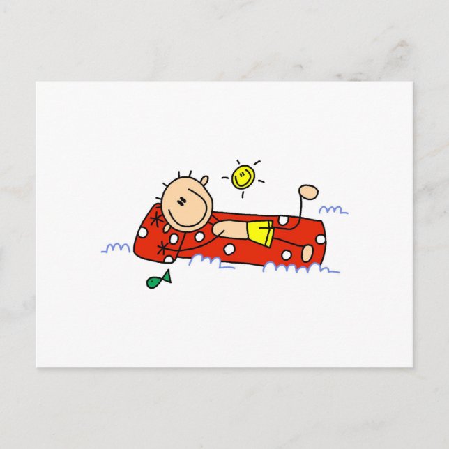 Postal Relajación en la cámara de aire (Anverso)