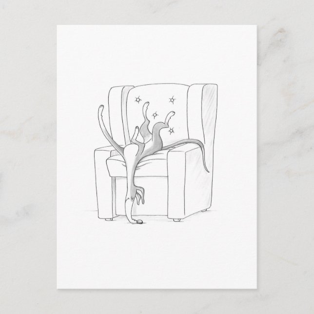 Postal Relajarse (Anverso)