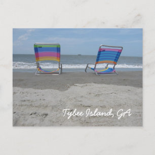 Postal Relajarse en la playa
