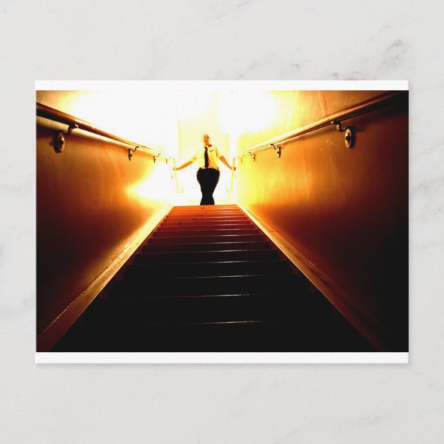 Postal Relámpago de mariposa de Niki Postcard (Anverso)