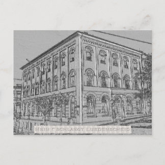 Postal Reliefkarte "Altes Rathaus" von Lüdenscheid
