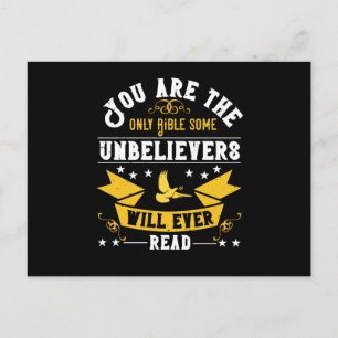 Postal Religión - Eres La Única Biblia Que Los Increyente