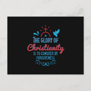 Postal Religión - La Gloria Del Cristianismo Es Conquista