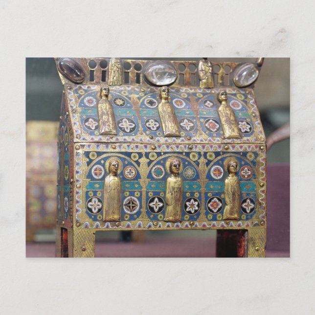 Postal Reliquary Chasse, Limoges, c.1200-50 (Anverso)