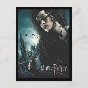 Postal Reliquias de la Muerte - Bellatrix Lestrange 2