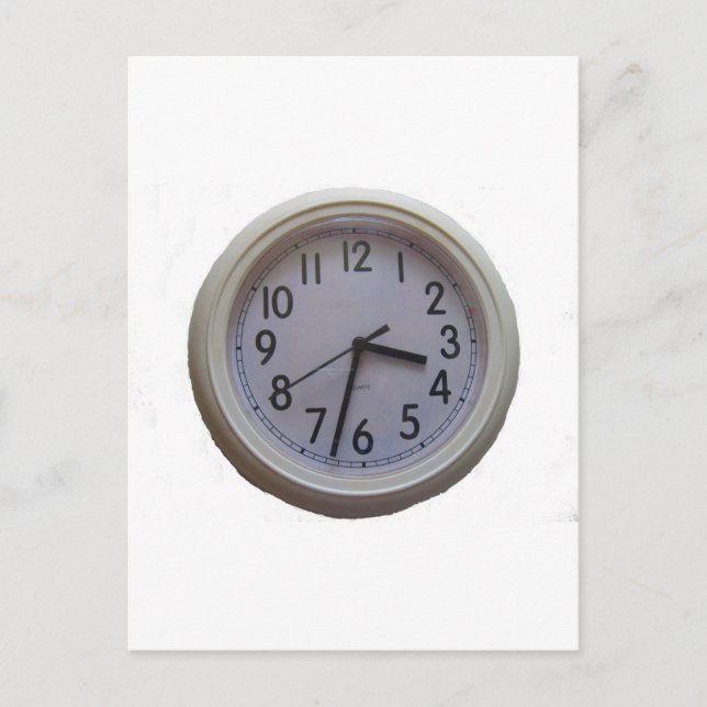 Postal Reloj (Anverso)