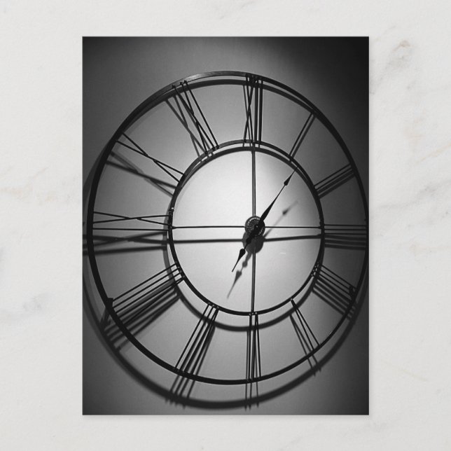 Postal reloj (Anverso)