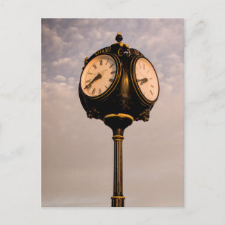 Postal Reloj Antiguo