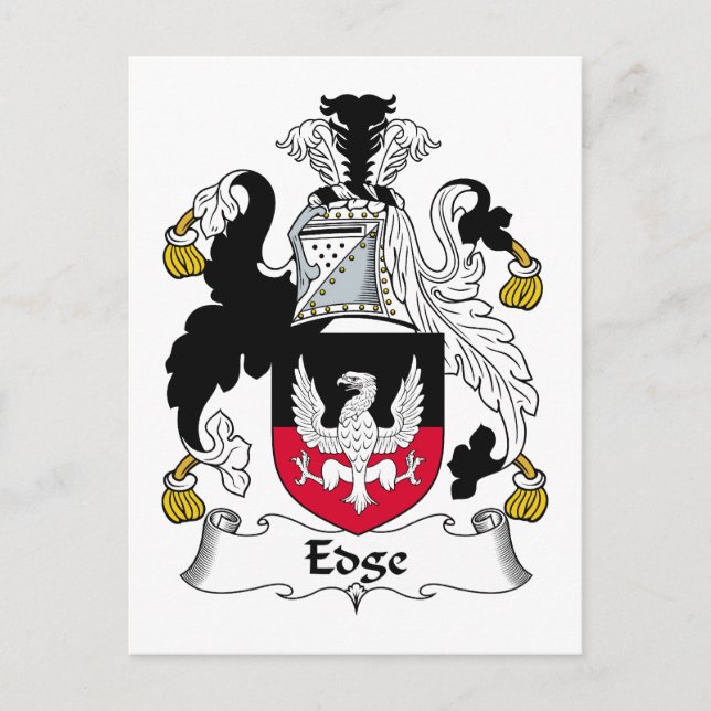 Postal Reloj de familia perimetral (Anverso)