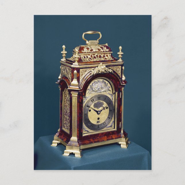 Postal Reloj de mesa, c.1750 (Anverso)