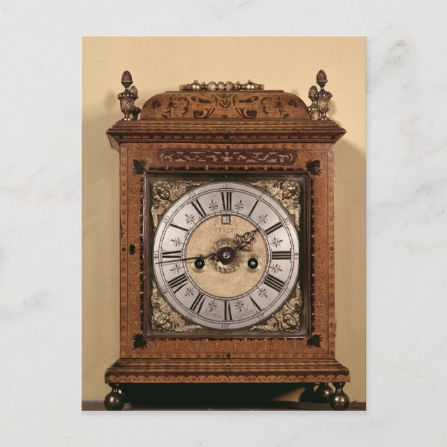 Postal Reloj de soporte, c.1700 (Anverso)