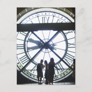 Postal Reloj del Museé d'Orsay