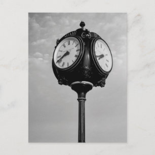 Postal Reloj en la ruta 66