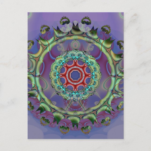 Postal reloj mutante (Anverso)