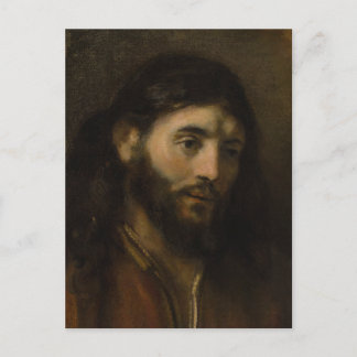 Postal Rembrandt Jefe de Cristo Retratos de Jesús CC0923