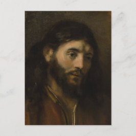 Postal Rembrandt Jefe de Cristo Retratos de Jesús CC0923