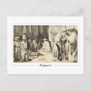 Postal Rembrandt van Rijn #117 - Arte