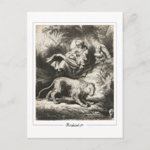Postal Rembrandt van Rijn #183 - Arte