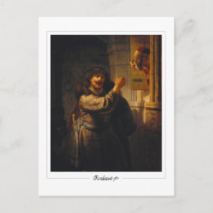 Postal Rembrandt van Rijn #26 - Arte fino