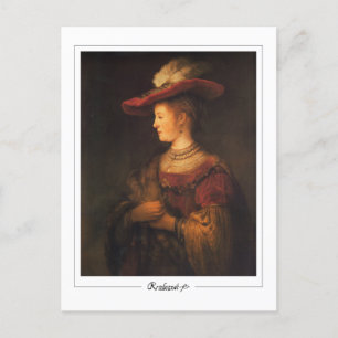 Postal Rembrandt van Rijn #27 - Bella Artes