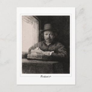 Postal Rembrandt van Rijn #486 - Arte