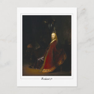 Postal Rembrandt van Rijn #497 - Arte fino