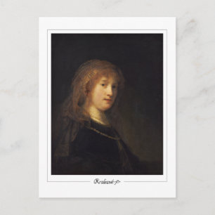 Postal Rembrandt van Rijn #4 - Arte