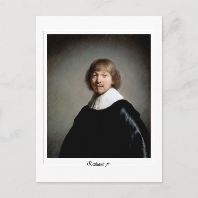 Postal Rembrandt van Rijn #513 - Bella Artes (Anverso)