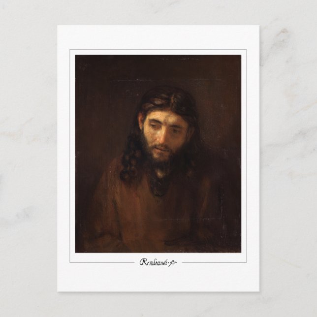 Postal Rembrandt van Rijn #573 - Bella Artes (Anverso)