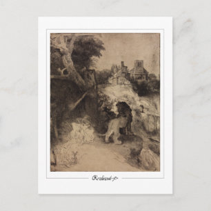 Postal Rembrandt van Rijn #59 - Arte fino