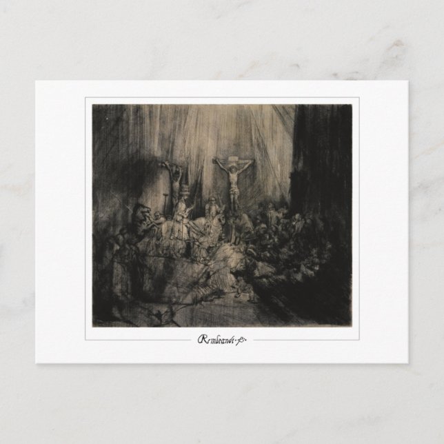 Postal Rembrandt van Rijn #608 - Bella Artes (Anverso)