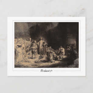 Postal Rembrandt van Rijn #676 - Arte fino