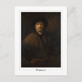 Postal Rembrandt van Rijn #680 - Bella Artes