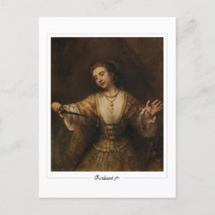 Postal Rembrandt van Rijn #717 - Bella Artes