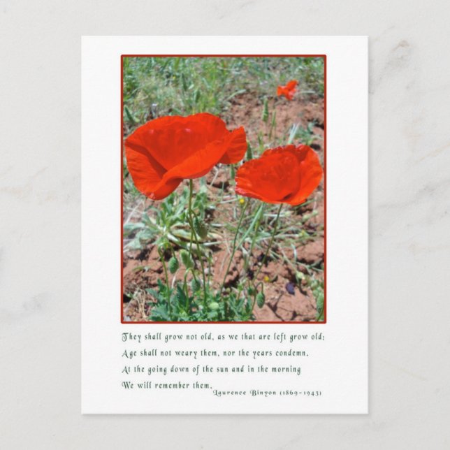 Postal Remembranza (Anverso)