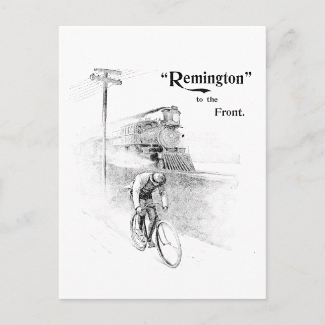 Postal Remington Bicycles (Anverso)