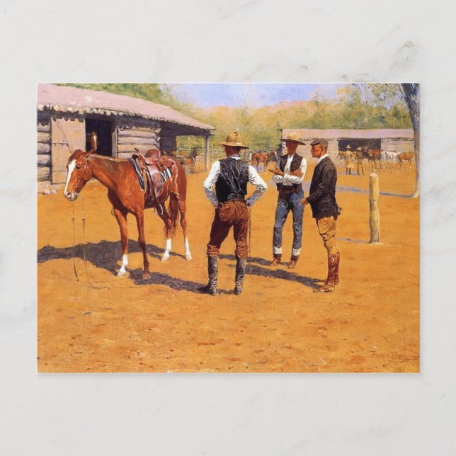 Postal Remington - Comprar polos polo en Occidente (Anverso)