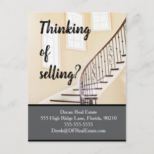 Postal Remitente de correo de referencia inmobiliaria – V