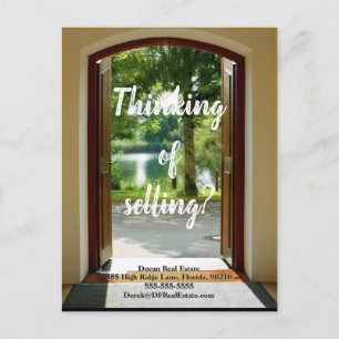 Postal Remitente de correo de referencia inmobiliaria – V