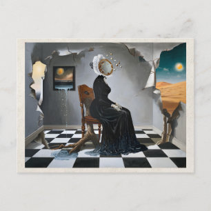 Postal Remix de IA de surrealismo popular de arte surreal