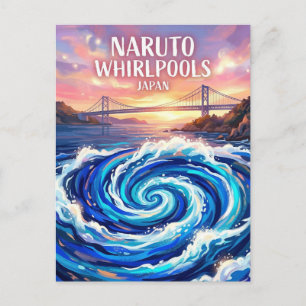 Postal Remolinos de Naruto Japón