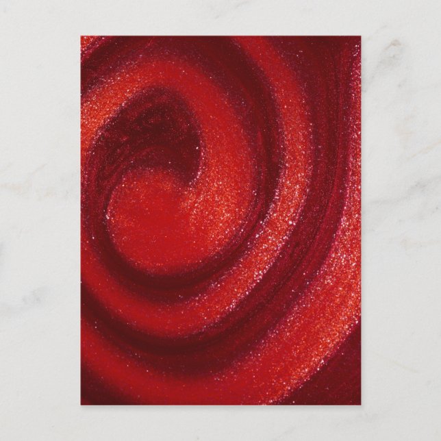 Postal Remolinos del esmalte de uñas (Anverso)