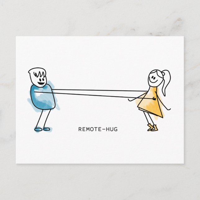 Postal Remote-Hug (Anverso)