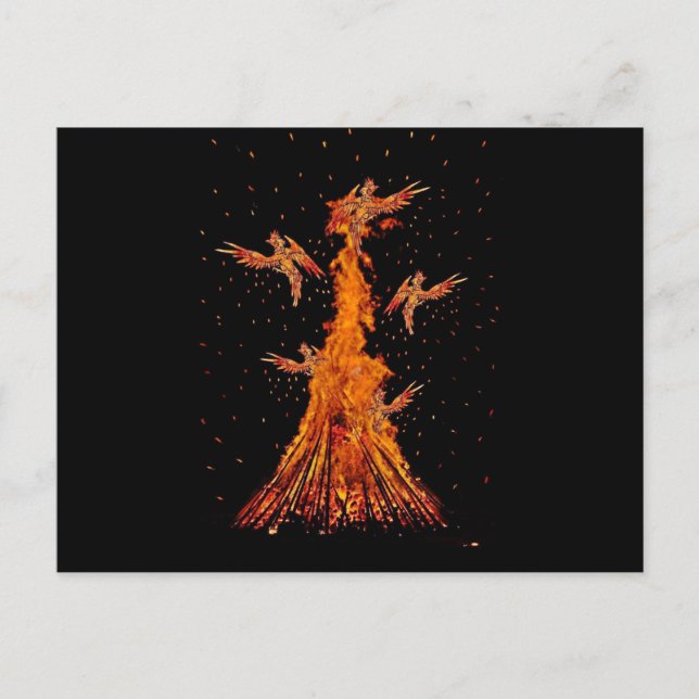 Postal Renacimiento de Phoenix (Anverso)